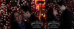 Pre Wedding Shoots in London at night, eyes for just each other