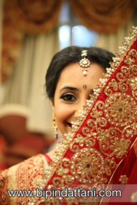 Bride's look after Indian make-up artist completed