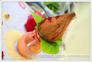 ganesh puja hindu wedding ceremony by priest