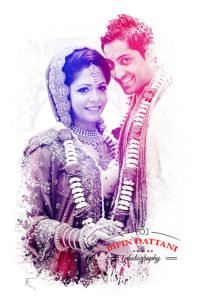 Sonal & Aniish's wedding day portraits by indian wedding photographers Stanmore HA7