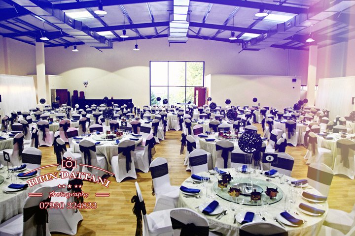 Dhamecha Lohana Centre Indian Wedding Venue Harrow set up for reception