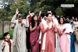 grooms arrival for indian wedding at whipsnade zoo bedfordshire