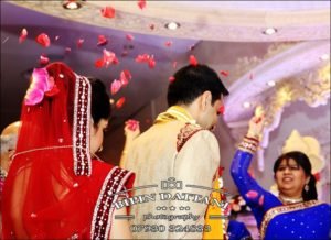 hindu bride & groom phera ceremony in documentary style Indian wedding photography