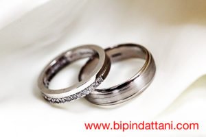 wedding rings of couple by indian wedding photographer middlesex london UK