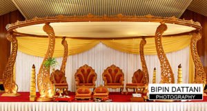 oshwal centre wedding mandap set up