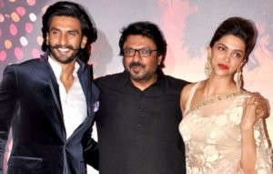 Ranveer Singh Sanjay Leela Bhansali and Deepika Padukone of Ram Leela Indian love story