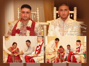 wedding album designed for Rupa & Manish indian wedding