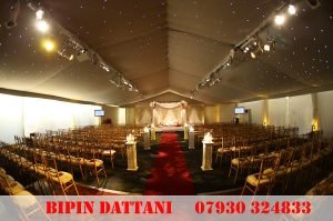 Indian wedding mandap and decoration photo at indian wedding at Painshill Park Cobham Surrey